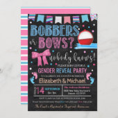 ボバーズ/ボウズジェンダーリビール招待状 招待状 (正面/裏面)