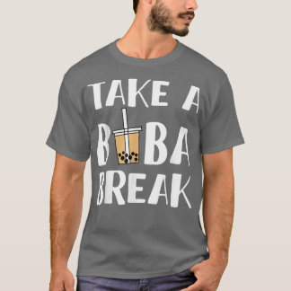 ボバーブラブルティーを飲む1640 Tシャツ