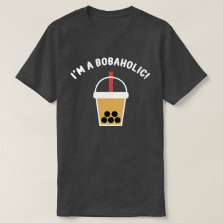 ボバ中毒です! | タピオカドリンク | タピオカティー | Tシャツ