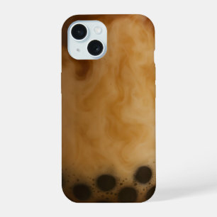 ボバ乳おもしろい茶 iPhone 15ケース