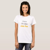 ボバ夢来真のスイートバブルティーファンタジー Tシャツ (正面フル)
