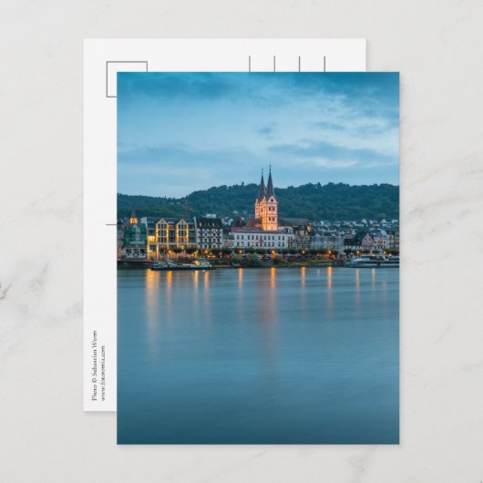 ボパルドドイツ ポストカード (正面/裏面)