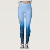 ボヒニ湖、スロで雪に覆われた森の上の霧 レギンス (正面)