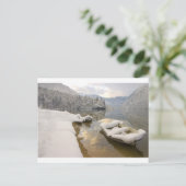 ボヒニ湖（冬）、スロベニア ポストカード (スタンド正面)