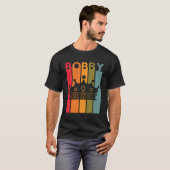 ボビーギフトアイディアボーイズ男性レトロ名Vint Tシャツ (正面フル)