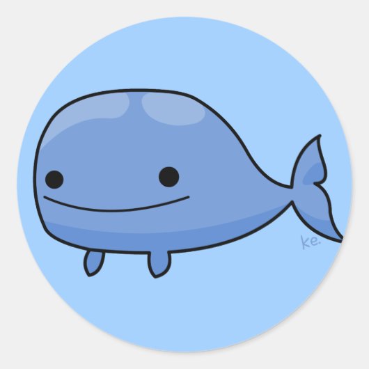 ボビーステッカー ラウンドシール (正面)