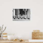 ボビーソックス、1953年。ヴィンテージ写真 ポスター (キッチン)