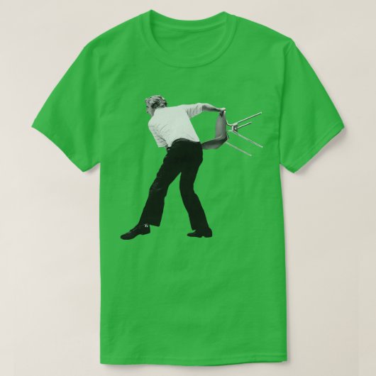 ボビーナイト椅子はTシャツを投げる Tシャツ (デザイン正面)