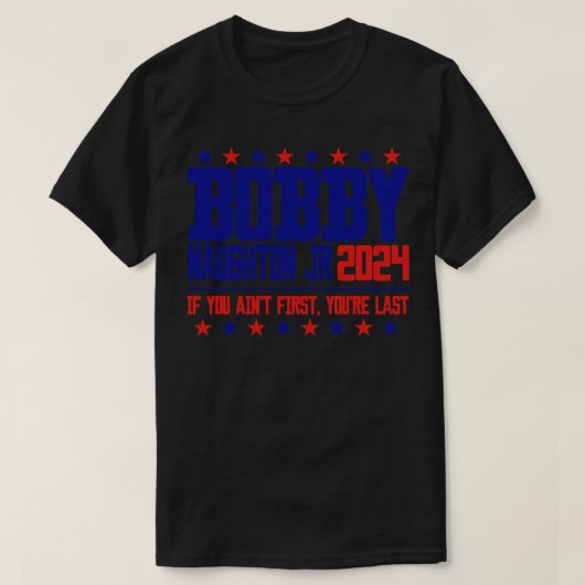 ボビーナウトンJr 2024 Tシャツ (デザイン正面)