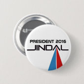 ボビー大統領2016年のJindal 缶バッジ (正面&裏面)
