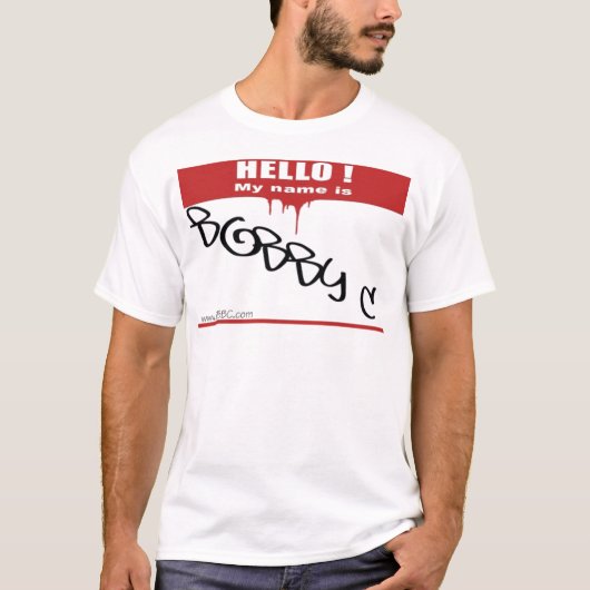 ボビーC Tシャツ (正面)