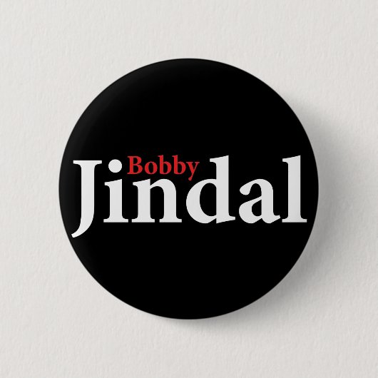 ボビーJindal 缶バッジ (正面)