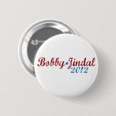 ボビーJindal 2012年 缶バッジ (正面&裏面)