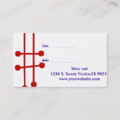 ボビーPin Regualr 予約カード (裏面)