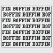 ボフィン包装紙 ラッピングペーパー (フラット)