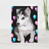 ボブおよび気球 カード (正面)