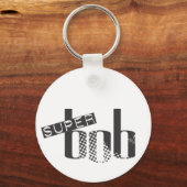 ボブすごいロゴキーチェーン キーホルダー (正面)