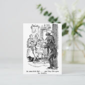 ボブと小さいティム（テキスト付き) ポストカード (スタンド正面)