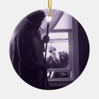 ボブのぞくオーナメント セラミックオーナメント