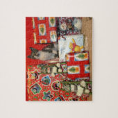 ボブのクリスマスパズル- Cat / Kitten ジグソーパズル (縦)