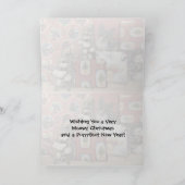 ボブのクリスマス – 猫/子猫 シーズンカード (内部)