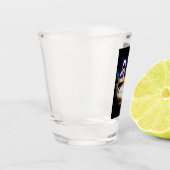 ボブのソーサー修理からのSnitzとショットグラス ショットグラス (左)