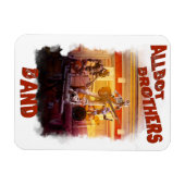 ボブのソーサー修理のAllbot Brothers Band マグネット (横)