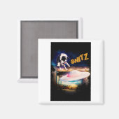 ボブのソーサー修理のSnitzと磁石 マグネット (正面/裏面)