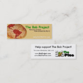 ボブのプロジェクト スキニー名刺 (正面/裏面)