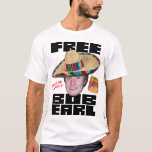ボブの伯爵のTシャツを放して下さい Tシャツ
