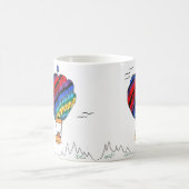 ボブの気球 コーヒーマグカップ (中央)
