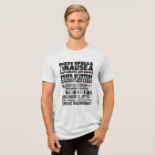 ボブの症状 トライブレンドTシャツ (正面全面)