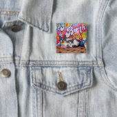 ボブの誕生日ボタン – Cat / Kitten 缶バッジ (インサイチュ)