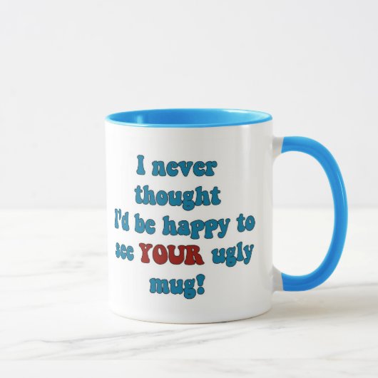 ボブの醜いマグ マグカップ (右)