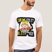 ボブはできる子 Tシャツ (正面)