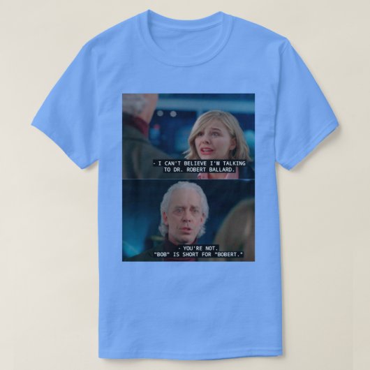 ボブはボバート・ボブ・バラードの略 Tシャツ (デザイン正面)