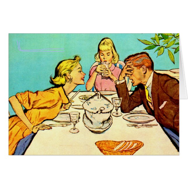 ボブは6月の夕食のチャットでそれを持っていた (正面横)