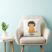 ボブキャッおもしろいトボブヘアパン クッション (椅子)