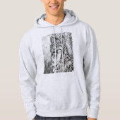 ボブキャットのフード付きスウェットシャツ パーカ (正面)