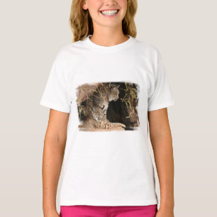 ボブキャットの写真の子供のTシャツ Tシャツ