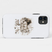 ボブキャットの家族 Case-Mate iPhoneケース (裏面(横))