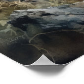 ボブキャットウッドランド動物アートプリントポスター ポスター (角)