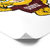 ボブキャットスクールルール責任ある安全を尊重 ポスター (角)