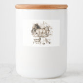 ボブキャットファミリー フードラベル (正面)