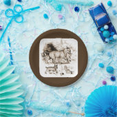 ボブキャットファミリー ペーパープレート (パーティー)