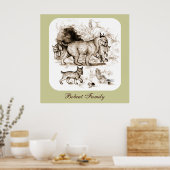 ボブキャットファミリー ポスター (キッチン)