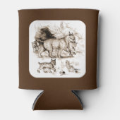 ボブキャットファミリー 缶クーラー (正面)