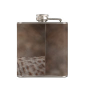 ボブキャットポートレート フラスク (裏面)