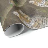 ボブキャットラッピング紙 ラッピングペーパー (ロールコーナー)