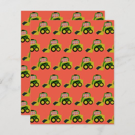 ボブキャット掘削機 (正面/裏面)